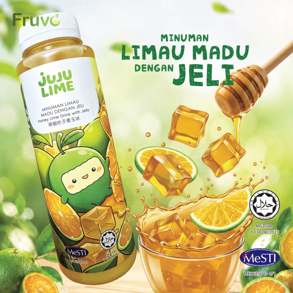 Jujulime - Honey Lime Drink with Jelly